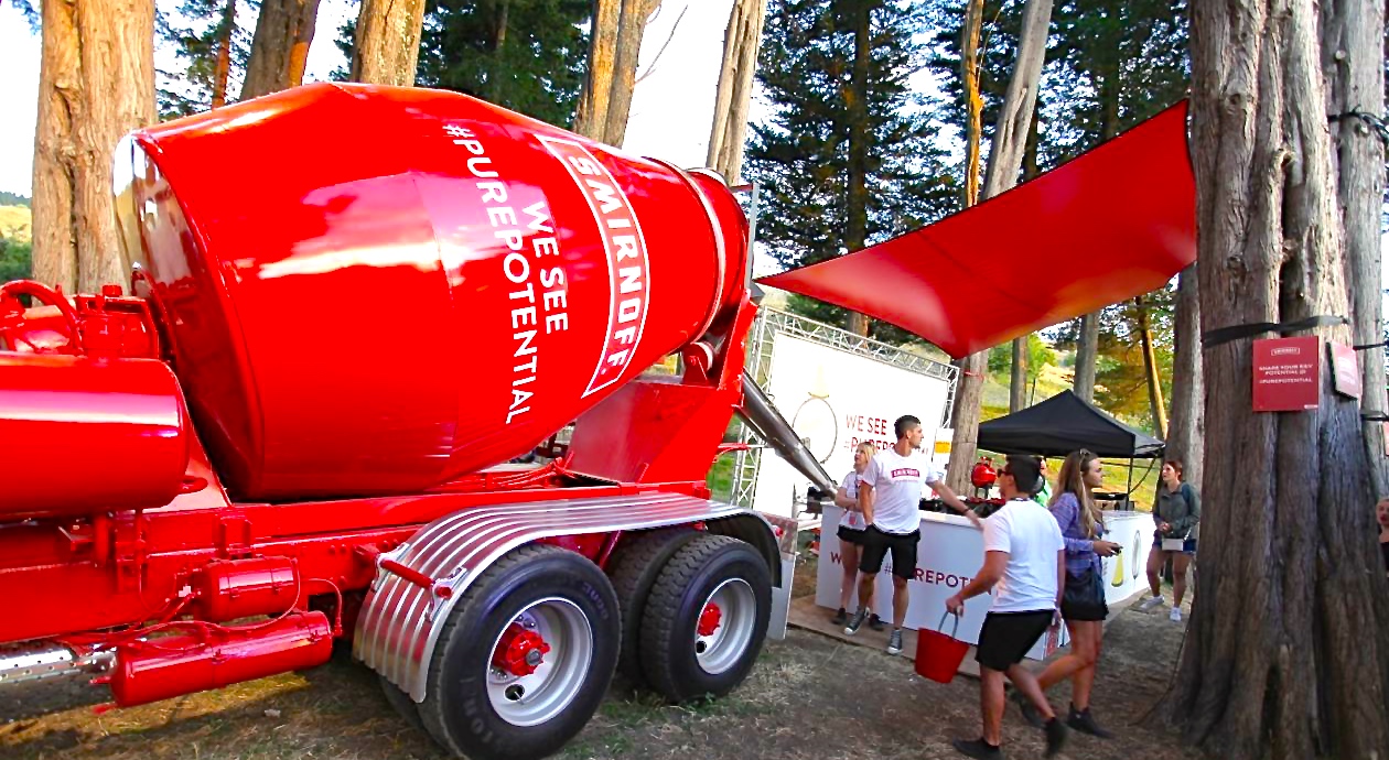 work smirnoff truck 60